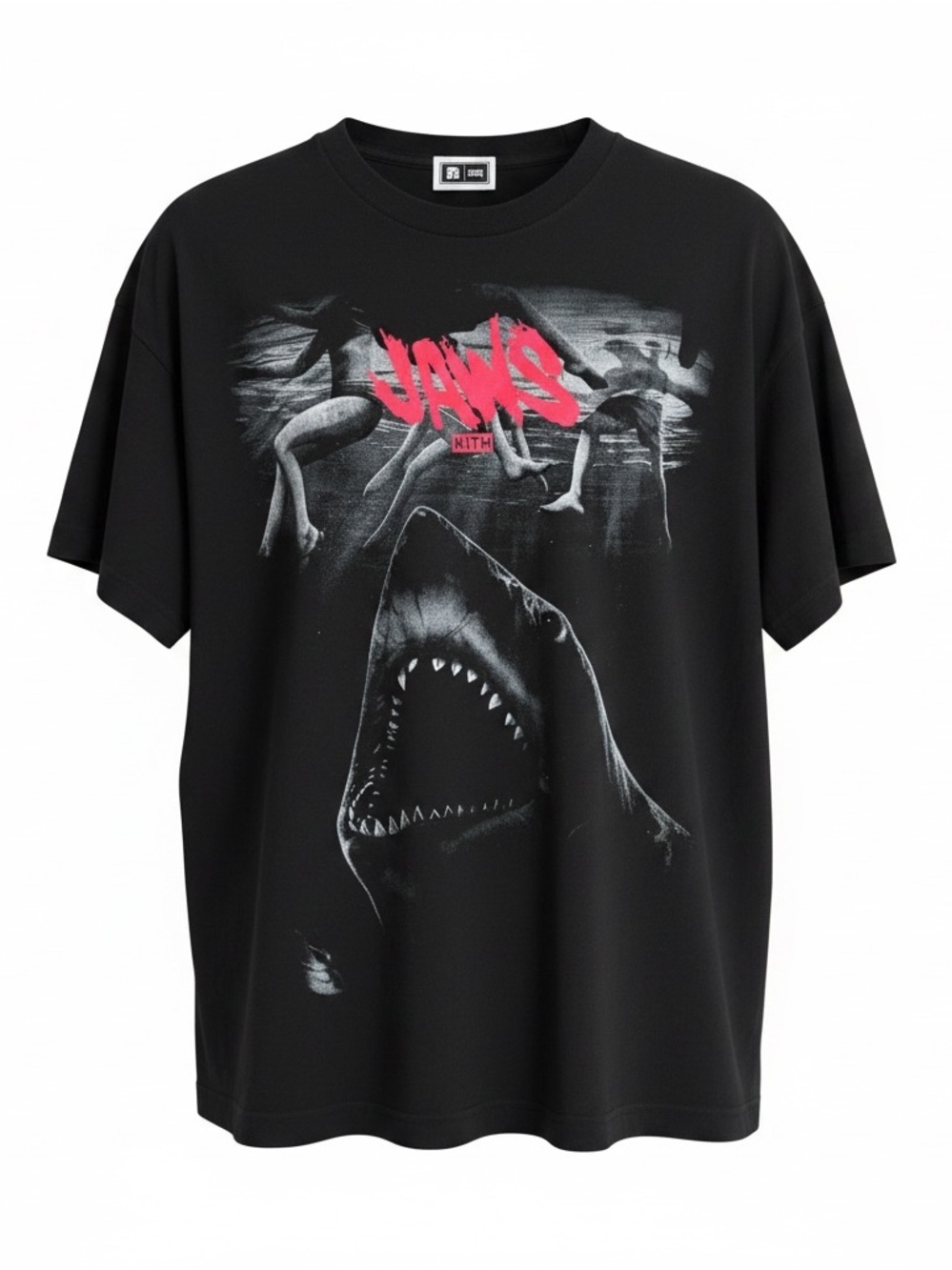 KITH x Jaws 50 Underwater Vintage Tee Black Large NWOT Limited Edition